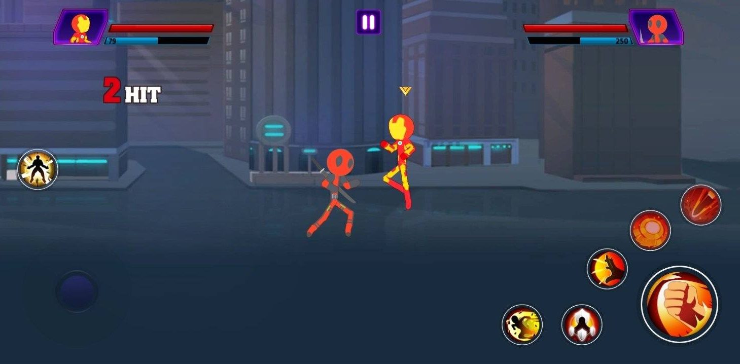 Download Super Stickman Heroes Fight MOD