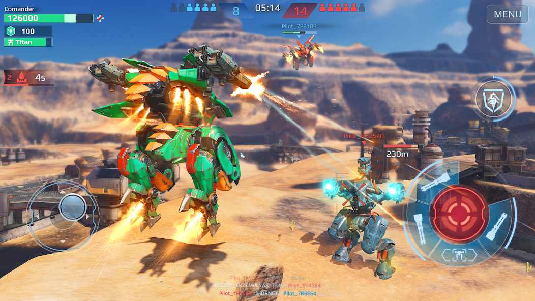 Game War Robots Multiplayer Battles MOD