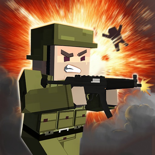 Block Gun: FPS PvP War 9.8  Stupid enemies, Unlimited Money