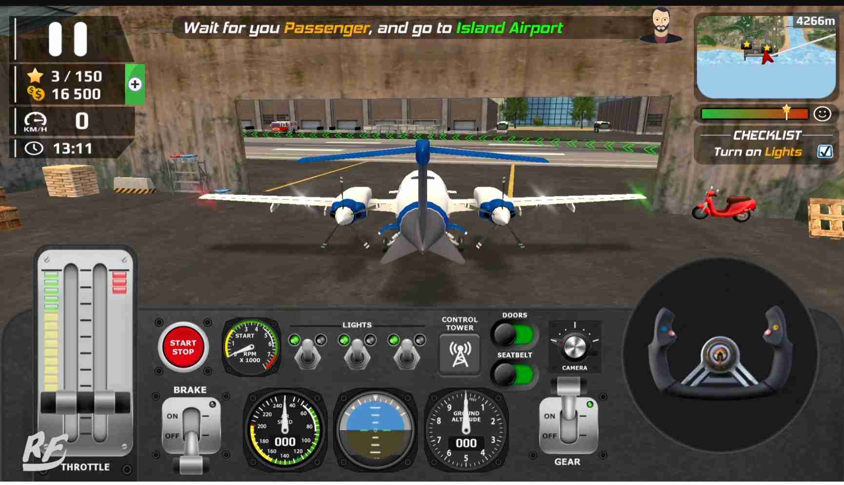 Flight Pilot 3D Simulator mod ap